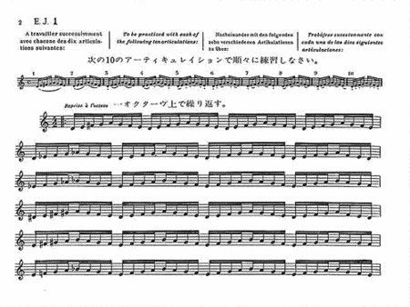 17 Exercices Journaliers De Mecanisme Pour Flute Traversiere by Paul Taffanel Flute - Sheet Music