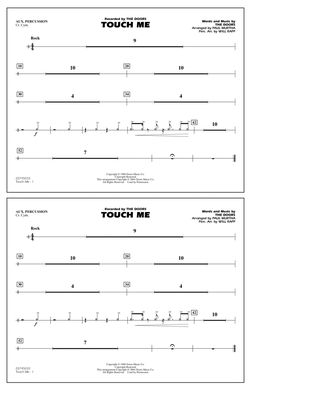 Touch Me (arr. Paul Murtha) - Aux Percussion