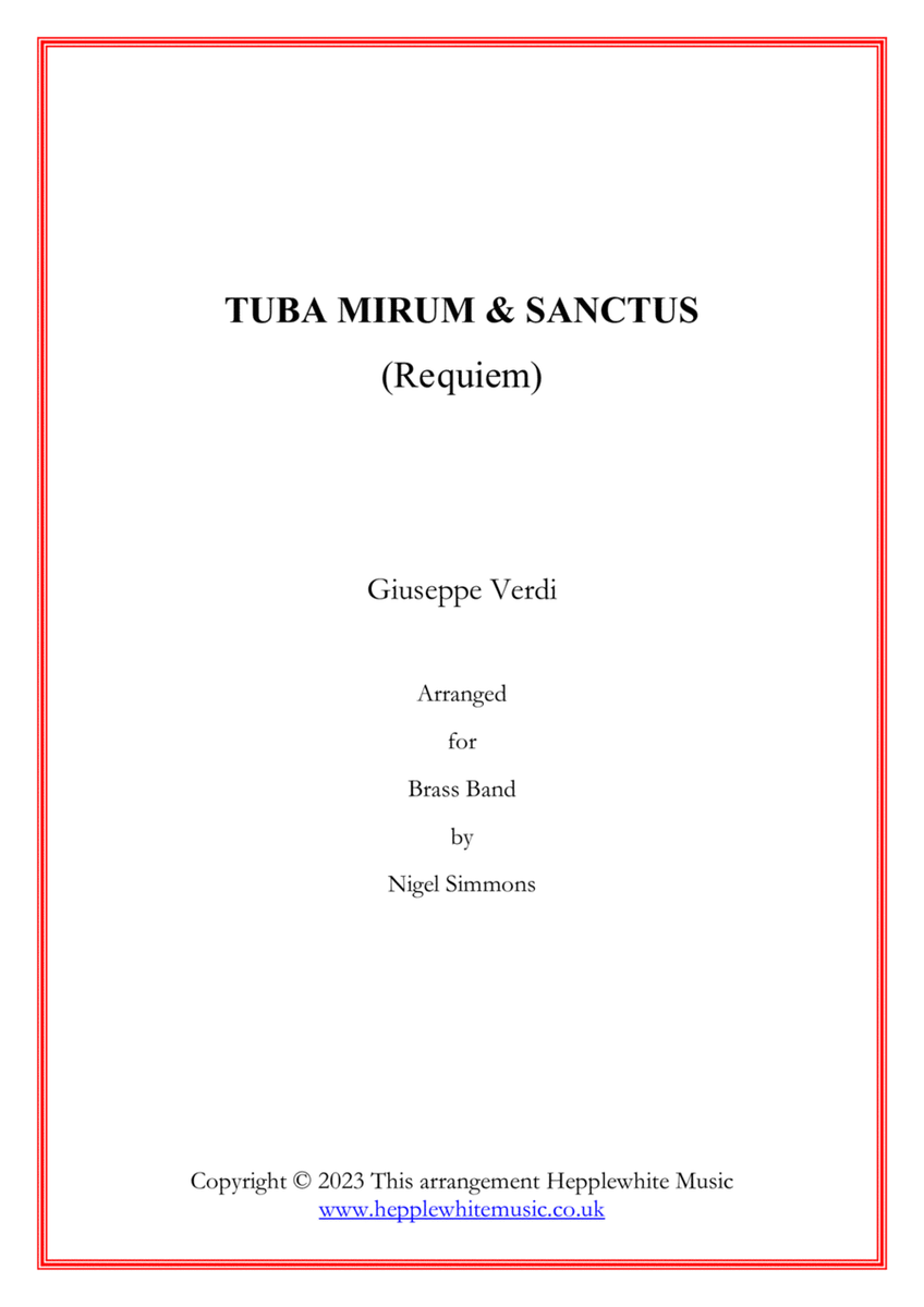 Tuba Mirum & Sanctus (Requiem) image number null