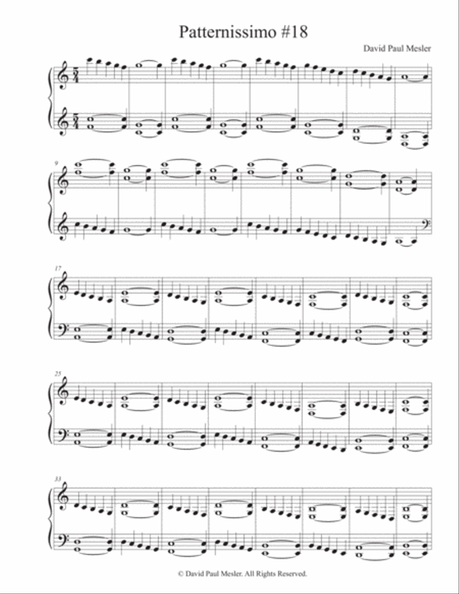 Patternissimo #18 Piano Method scores gallery preview page 2