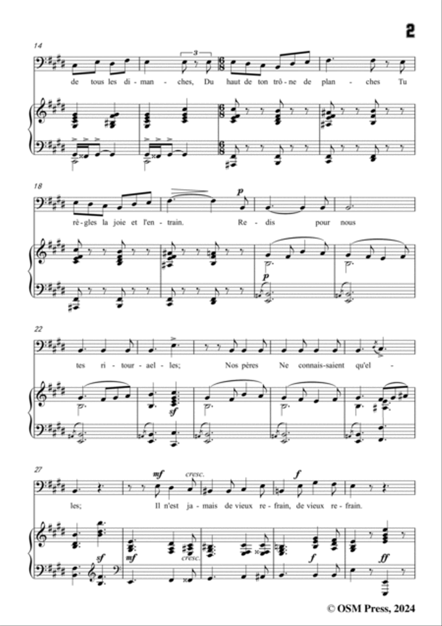 B. Godard-La ménétrier,in E Major,Op.10 No.6 Voice scores gallery preview page 3