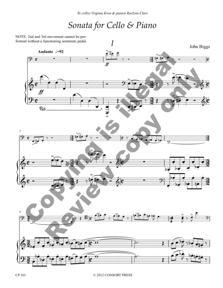 Sonata for Cello & Piano image number null
