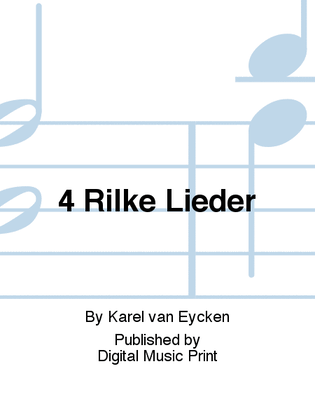 4 Rilke Lieder