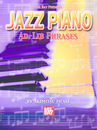 Book cover for Jazz Piano Ad-Lib Phrases