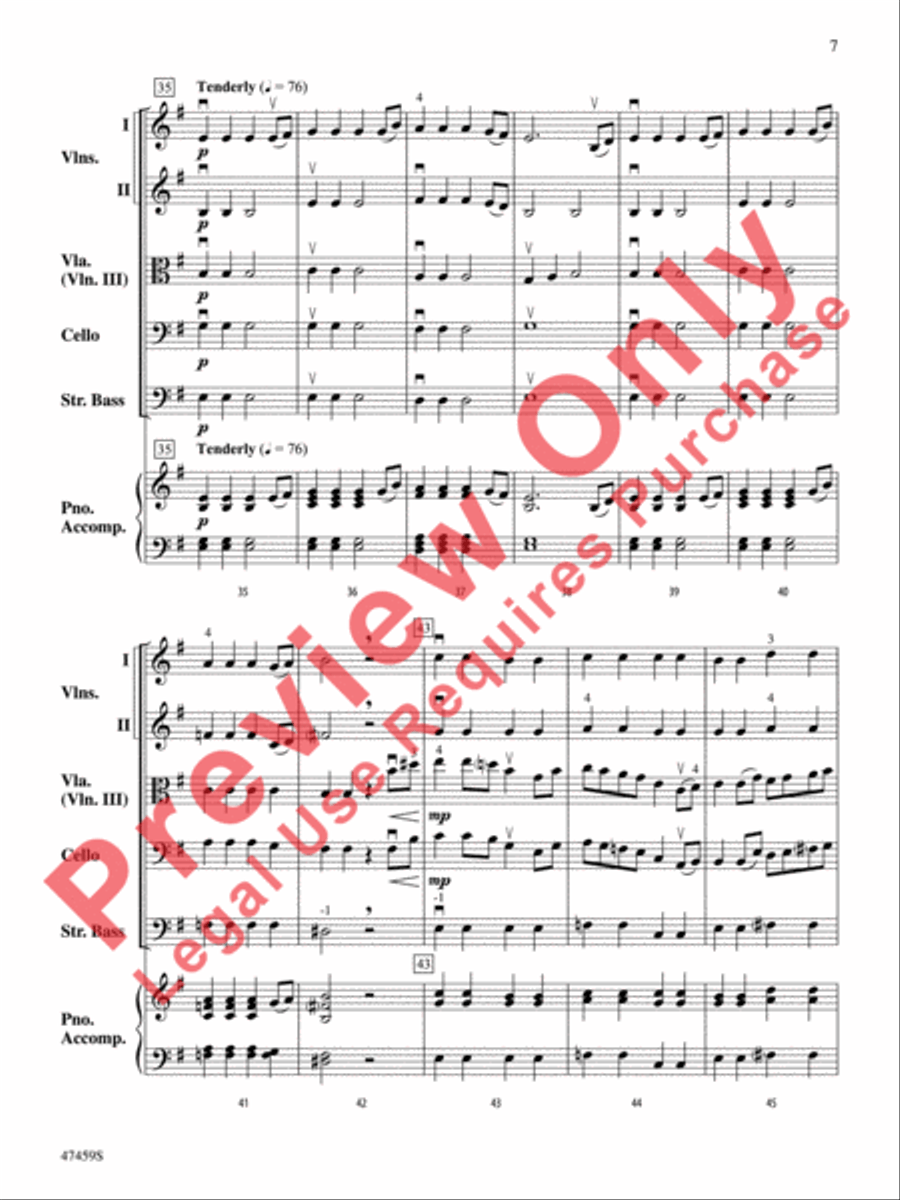 When Robins Dance String Orchestra scores gallery preview page 8