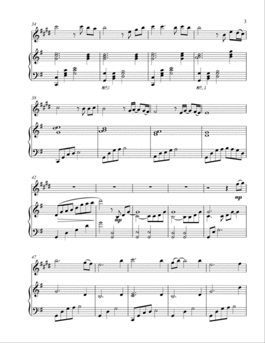 Amazing Grace (my Chains Are Gone) Alto Saxophone scores gallery preview page 4