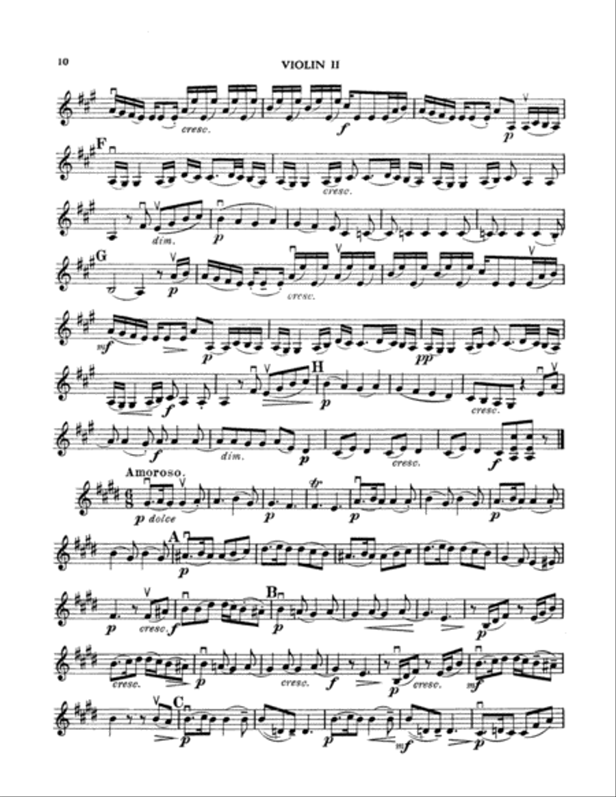 Boccherini: Nine Selected String Quartets String Quartet scores gallery preview page 3