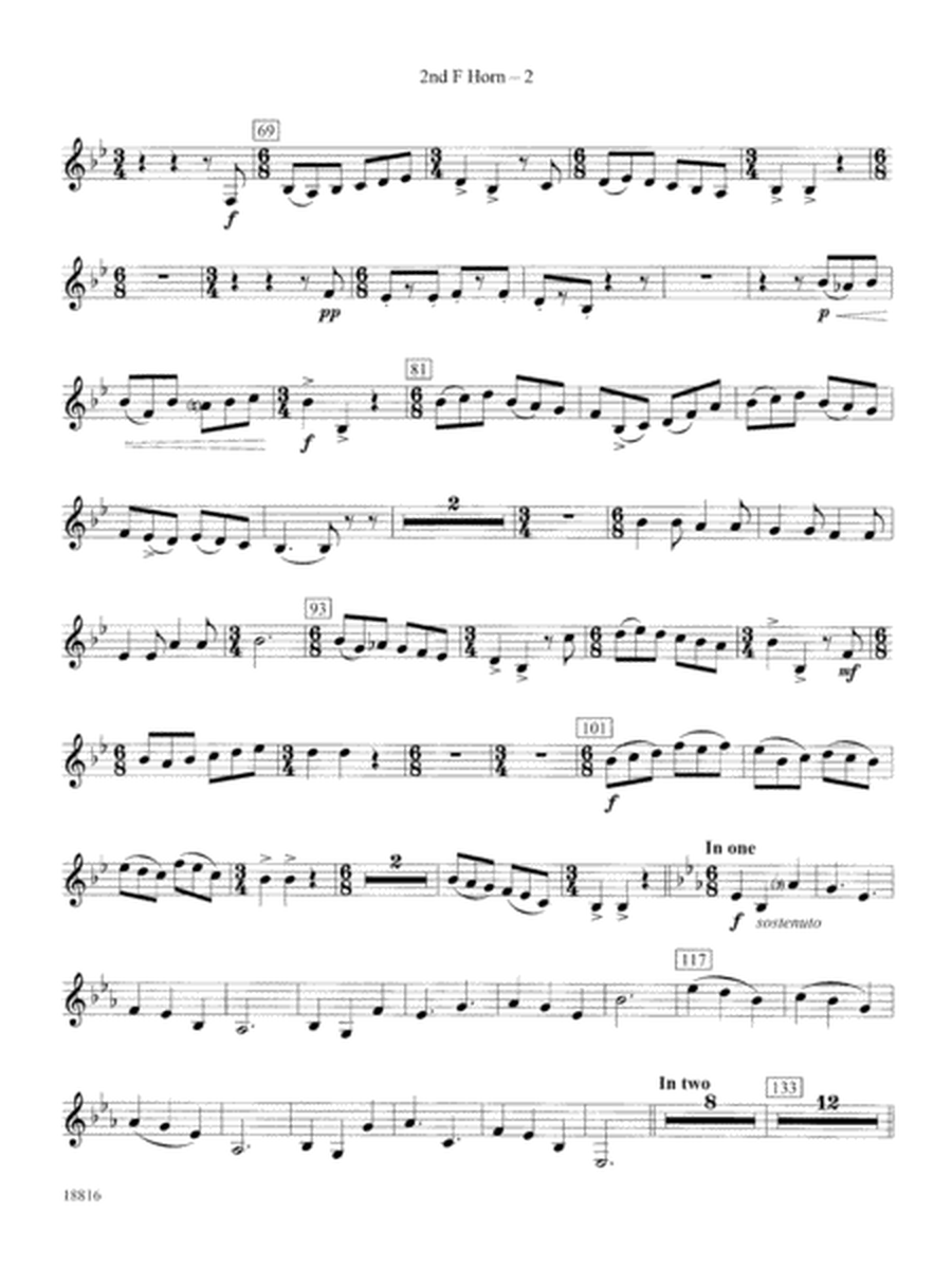 Canarios Fantasia: 2nd F Horn
