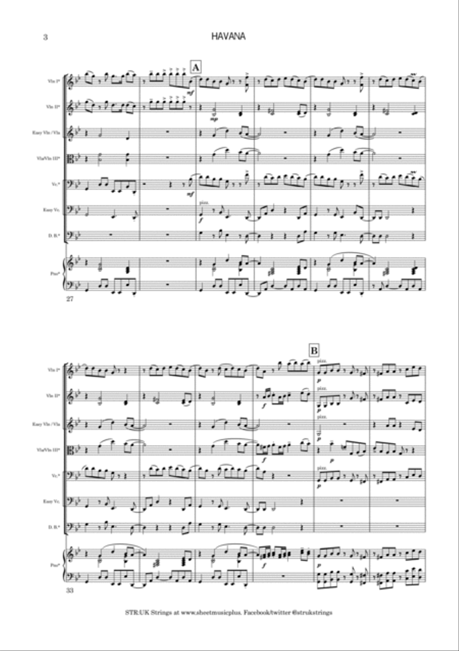 Havana Score and Parts scores gallery preview page 4