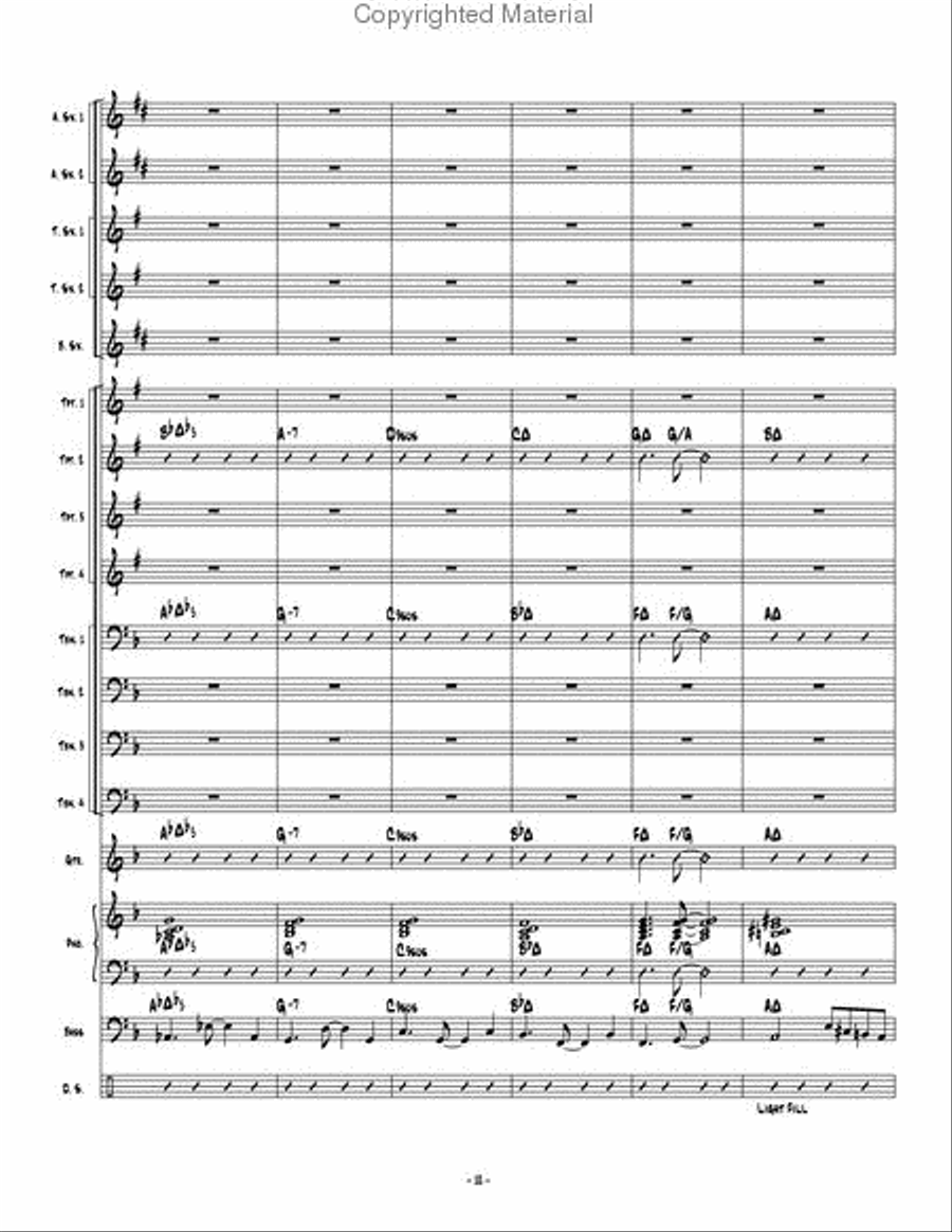 Smoothitude Smoothitude Jazz Ensemble scores gallery preview page 13