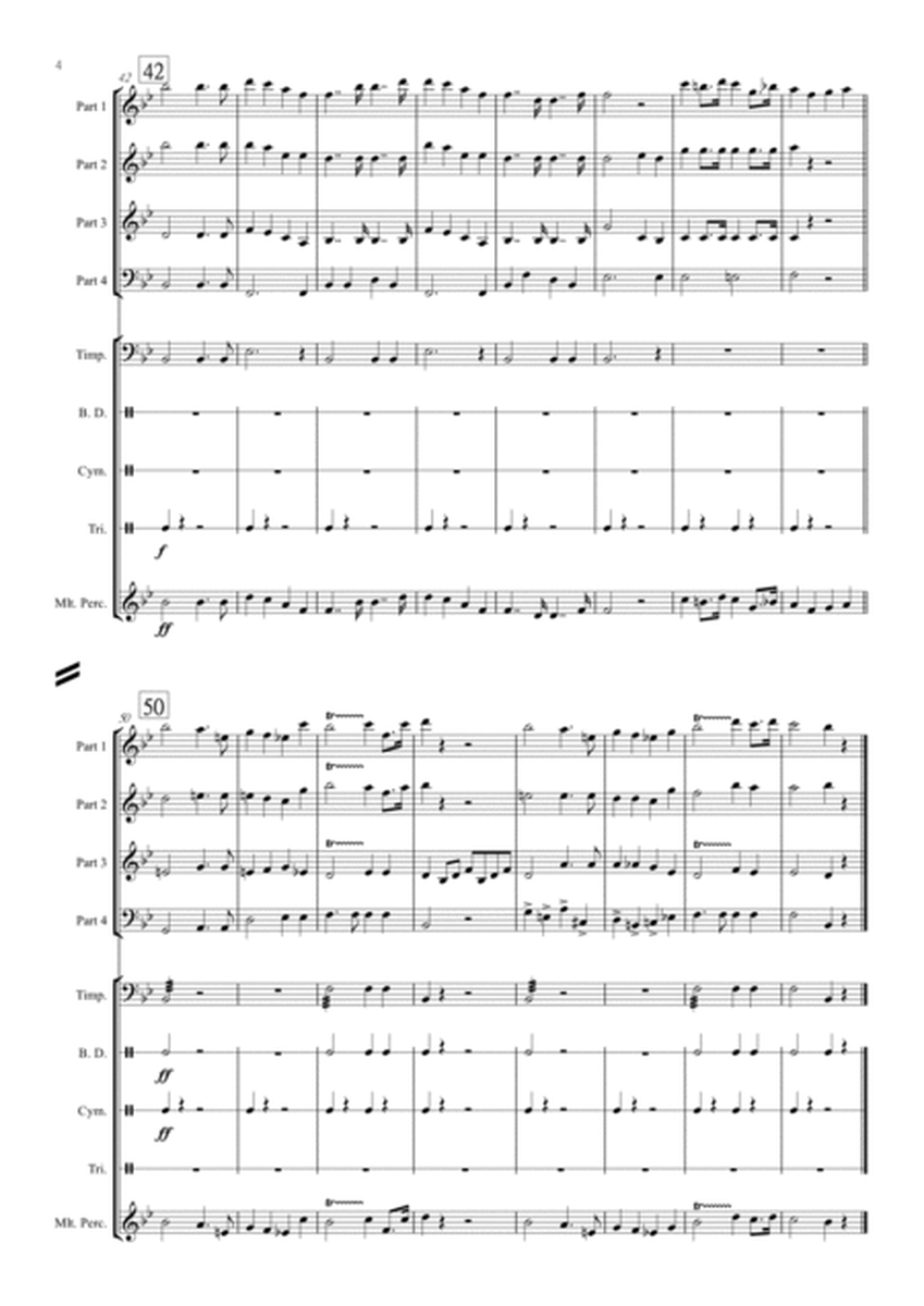 Wedding March (from "A Midsummer Night's Night") (Orchestra/Concert Band Flexible Instrumentation) image number null