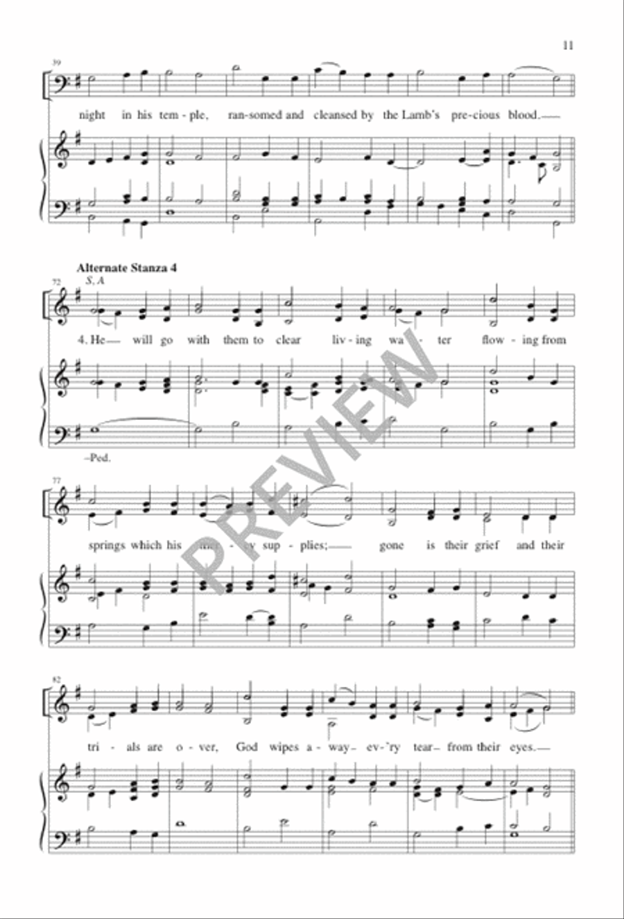 Here from All Nations 4-Part scores gallery preview page 11