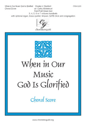Book cover for When in Our Music God Is Glorified - Choral Score