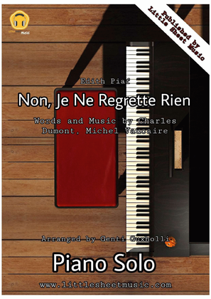Book cover for Non, Je Ne Regrette Rien