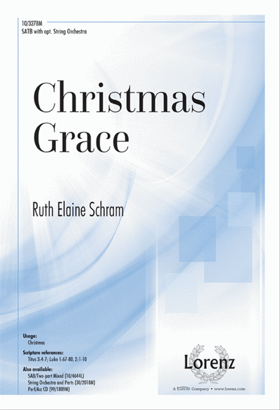 Christmas Grace 4-Part scores gallery preview page 1