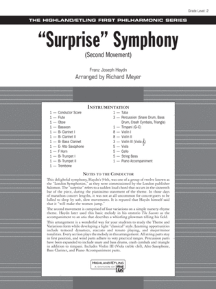 Surprise Symphony: Score
