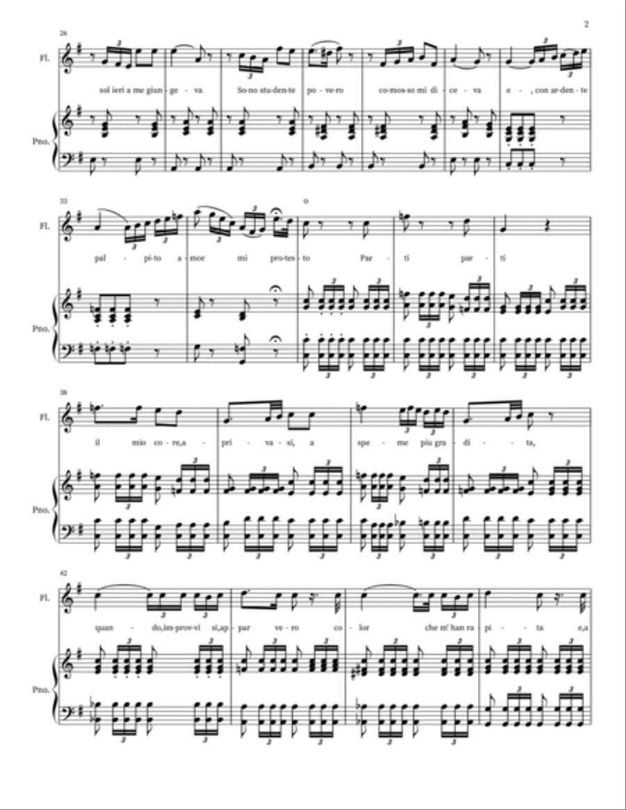 Gilda's Aria Voice Solo scores gallery preview page 2