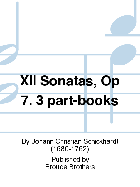 12 Sonates a 2 haubois ou violons & basse continue, 7me Oeuvr. PF 253