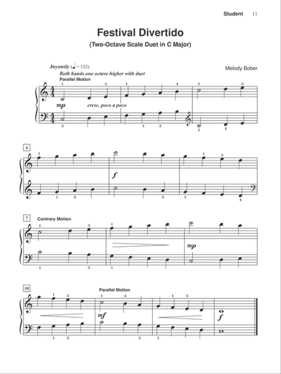 Major Scale Pro, Book 1 Piano Method scores gallery preview page 9