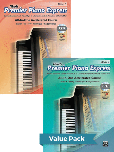 Premier Piano Express, Books 1 & 2 (Value Pack)