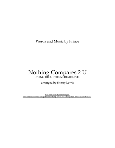 Nothing Compares 2 U image number null