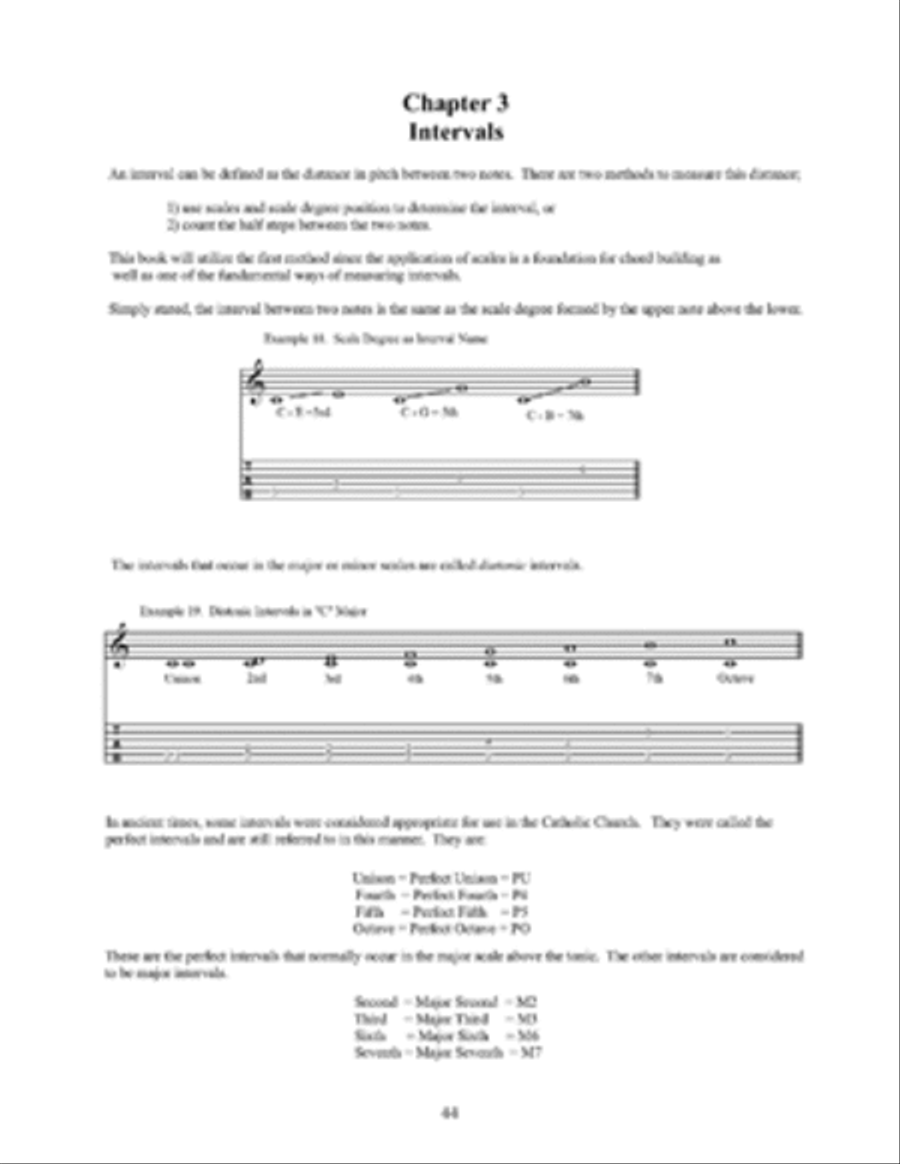 Introduction to Harmony for Guitar With Tab Guitar Tablature scores gallery preview page 3