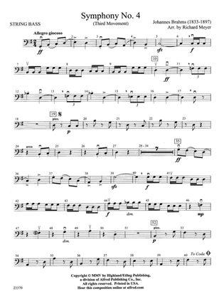 Symphony No. 4: String Bass