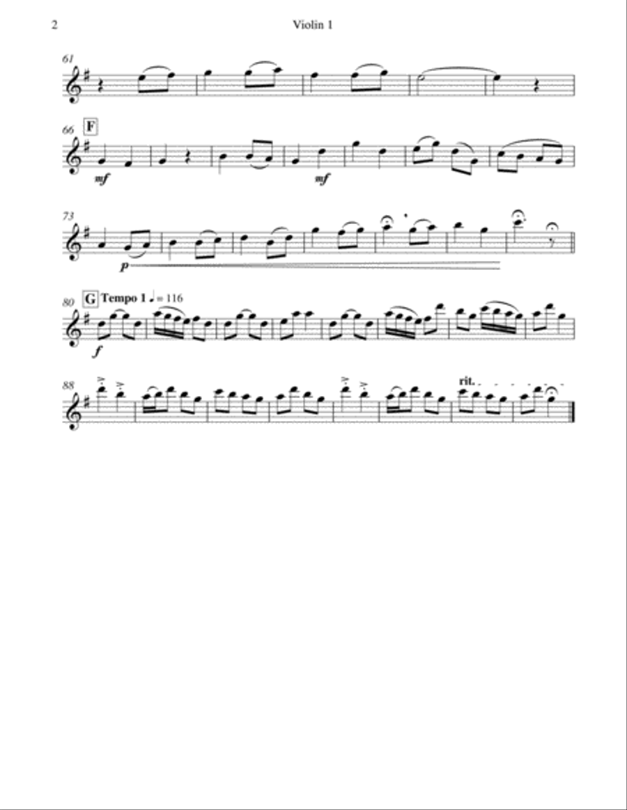 Single Hill Reel Single Hill Reel String Quartet scores gallery preview page 6