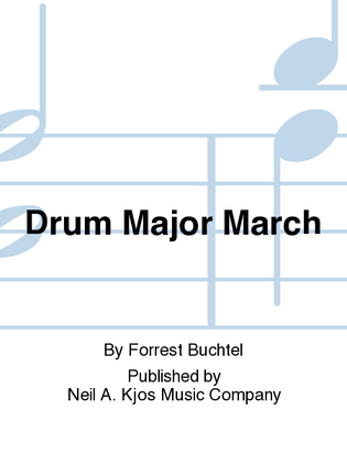 Book cover for Drum Major March