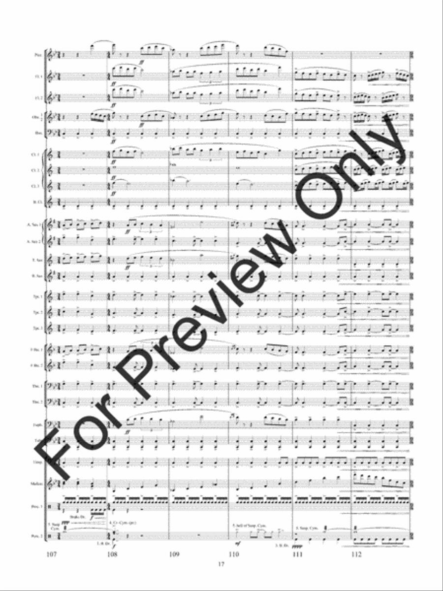 Spitfire Spitfire Concert Band scores gallery preview page 20