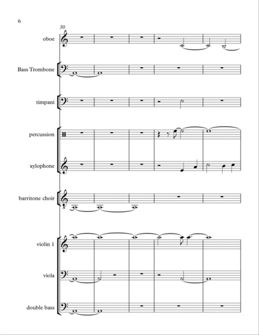 Forged In The Abyss - Score Only Full Orchestra scores gallery preview page 6