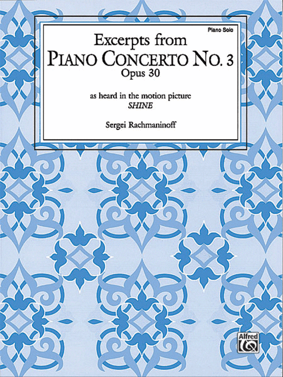 Piano Concerto No. 3, Op. 30 - Excerpts Small Ensemble scores gallery preview page 1