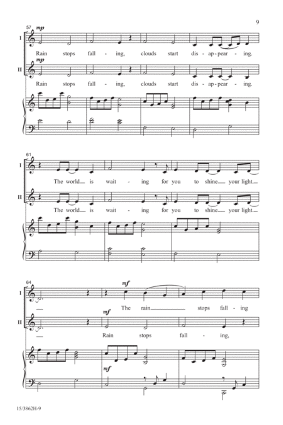 Make It Shine 2-Part scores gallery preview page 9