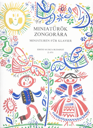 Book cover for MINIATUREN für Kinder