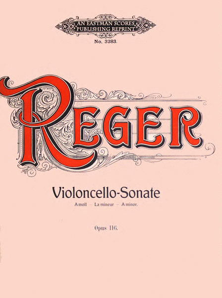 Sonata (A moll) fur Violoncello und Pianoforte, op. 116