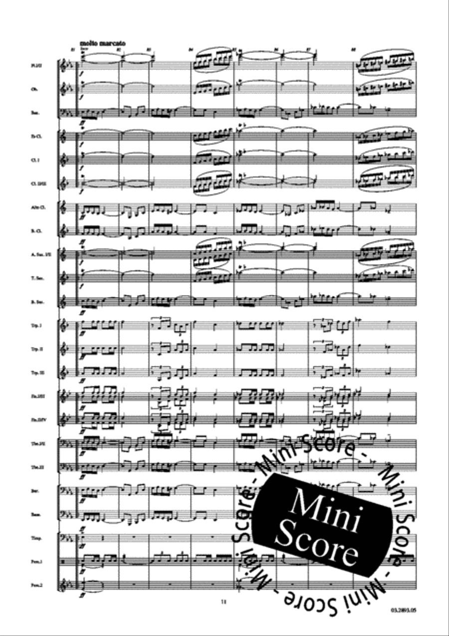 Richmond Avenue Concert Band scores gallery preview page 15