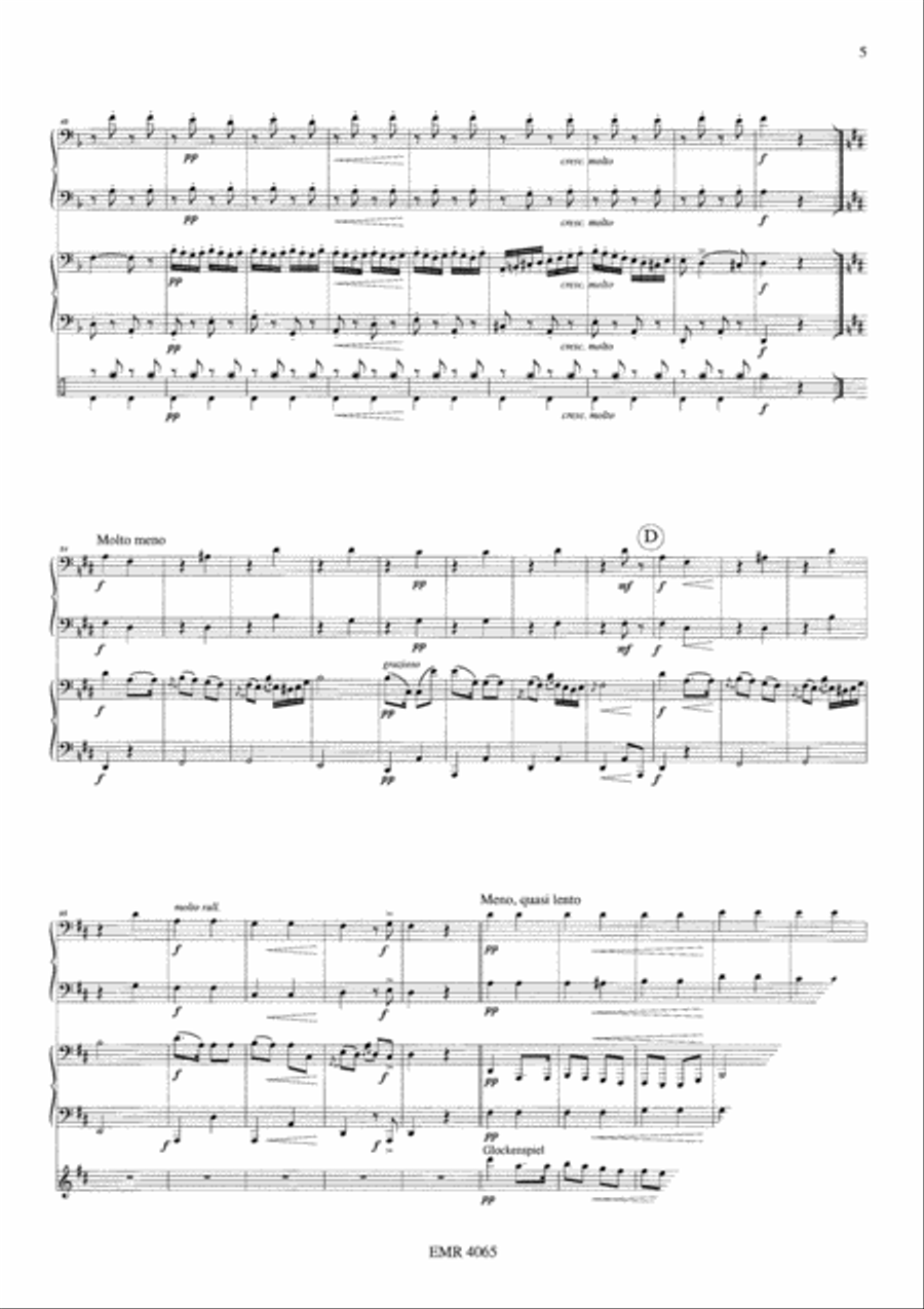 Czardas Tuba Quartet scores gallery preview page 6