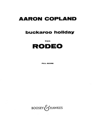Book cover for Buckaroo Holiday (from Rodeo)