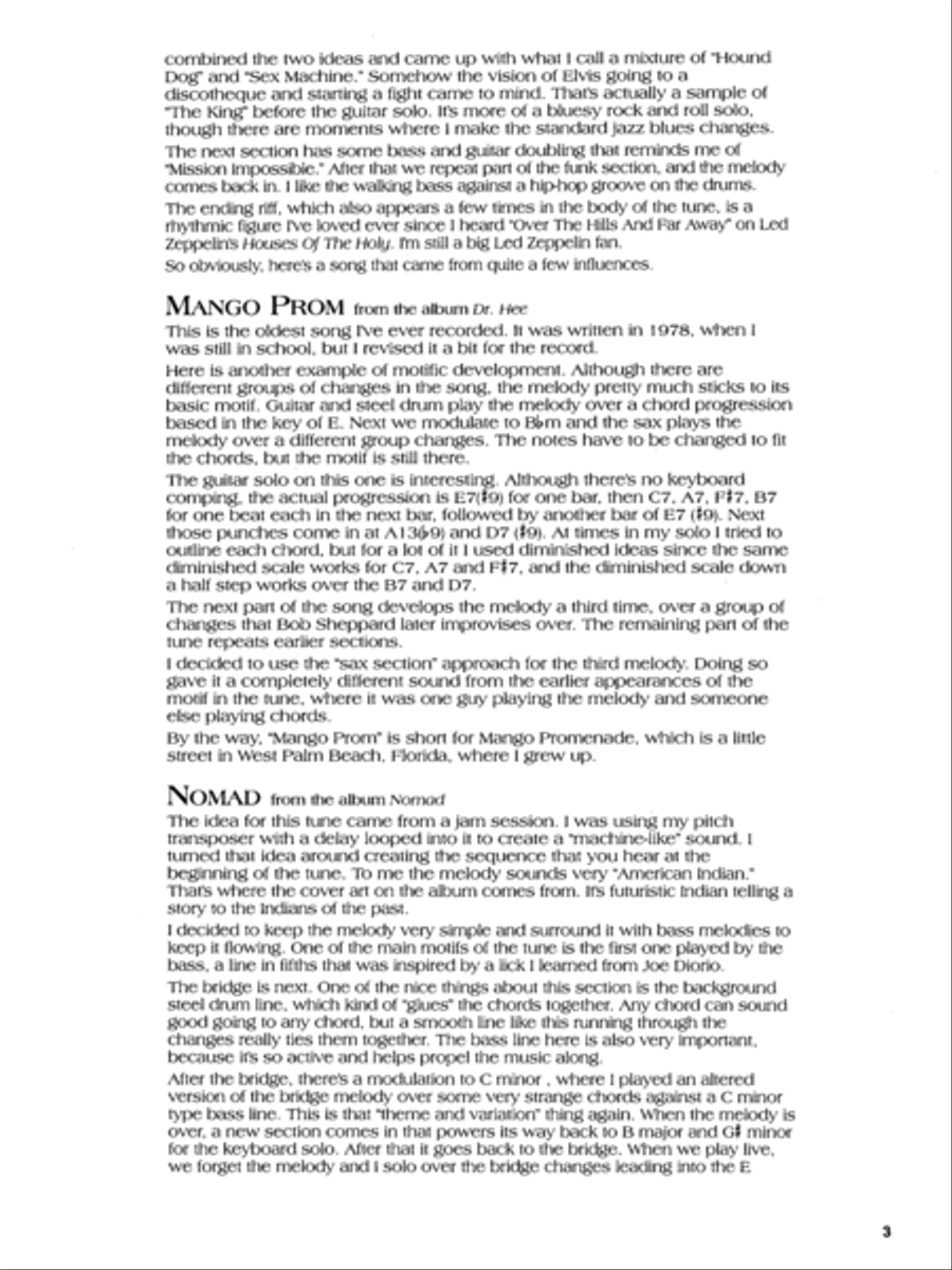 The Scott Henderson Guitar Book Electric Guitar scores gallery preview page 4