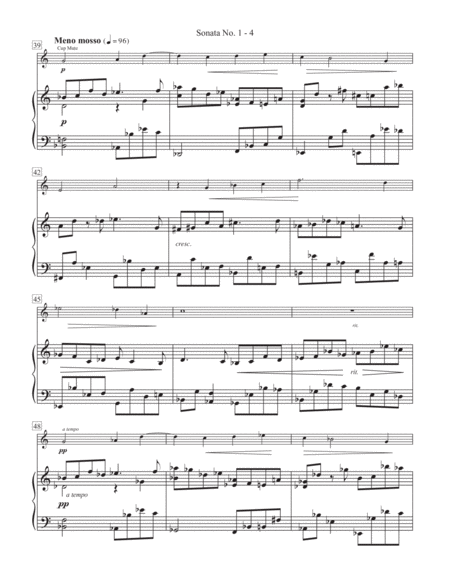 Sonata No. 1 for Trumpet and Piano