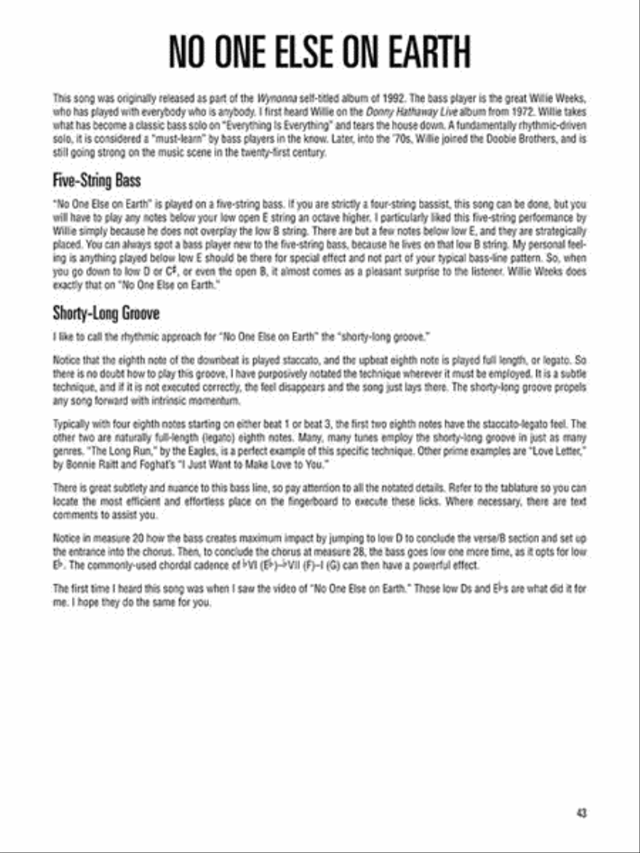 Country Bass Electric Guitar scores gallery preview page 6