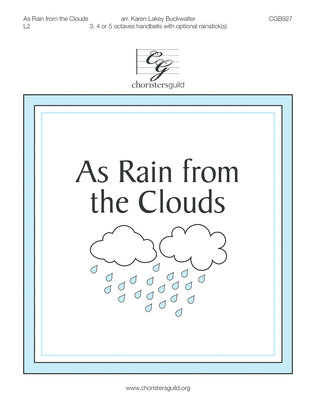 Book cover for As Rain from the Clouds