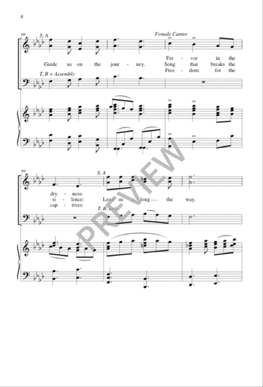 To the Ends of the Earth To the Ends of the Earth 4-Part scores gallery preview page 8