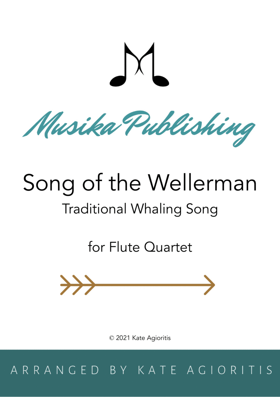 Wellerman (Song of the Wellerman) - for Flute Quartet Flute Quartet scores gallery preview page 1