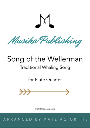 Book cover for Wellerman (Song of the Wellerman) - for Flute Quartet