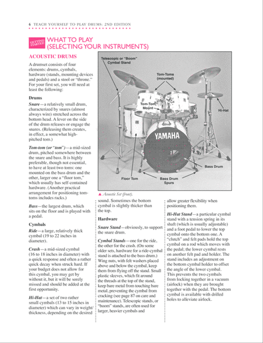 Alfred's Teach Yourself to Play Drums Drum Set scores gallery preview page 10