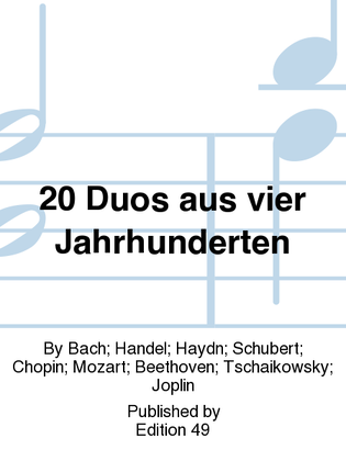 20 Duos aus vier Jahrhunderten