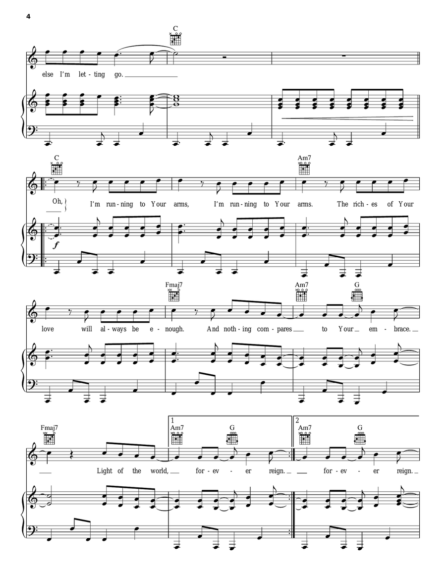Forever Reign Guitar scores gallery preview page 4