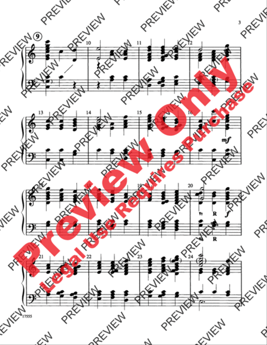O Worship the King O Worship the King Handbell Choir scores gallery preview page 3
