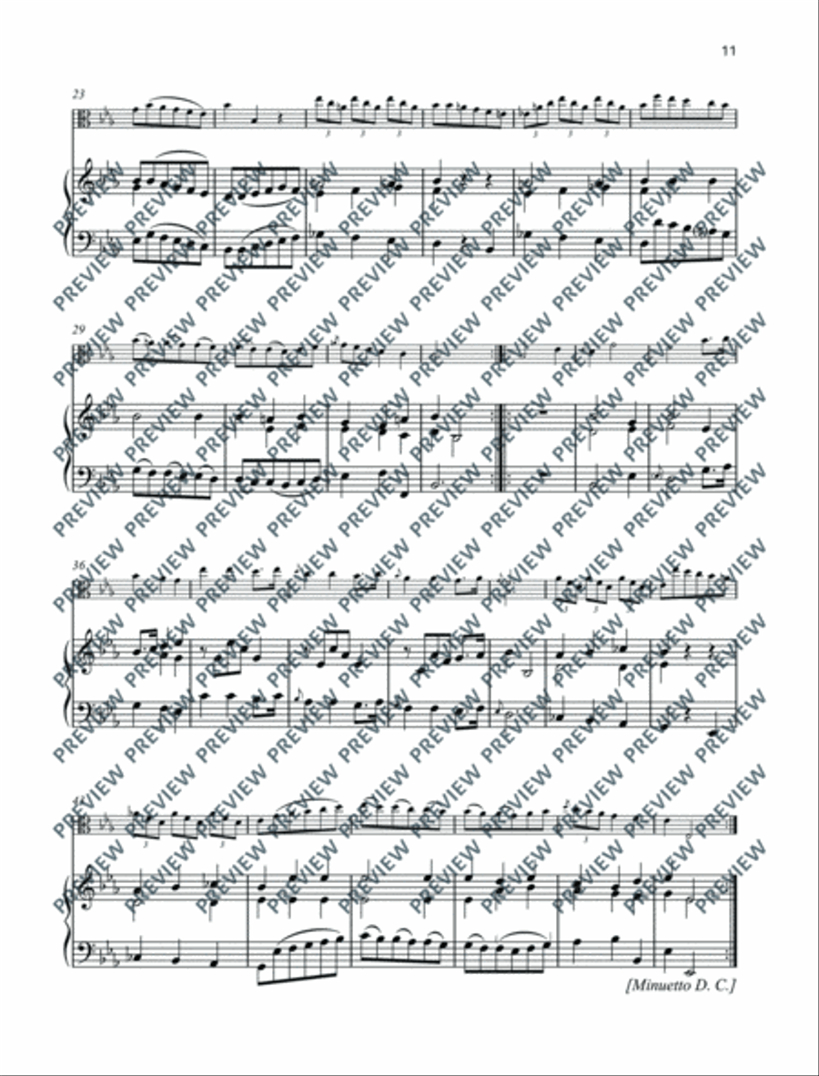 Best of Viola Classics Piano Accompaniment scores gallery preview page 12